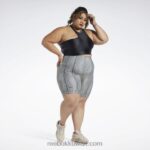 نحيف البيج الحديث شورت كاردي بي ليغينغ بخصر مرتفع (مقاس كبير) Reebok 0NZ0F568 - Image 8