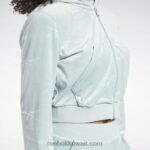 نحيف الرمادي الساحلي كلاسيك انرجي كيو 4 قطيفة بسحاب Reebok 0NZ0F785 - Image 5