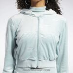 نحيف الرمادي الساحلي كلاسيك انرجي كيو 4 قطيفة بسحاب Reebok 0NZ0F785 - Image 7