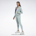 نحيف الرمادي الساحلي كولون لوكس بخصر مرتفع Reebok 0NZ0F476 - Image 2
