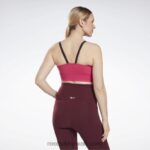 نحيف السعي الوردي حمالة صدر رياضية للتمريض Reebok 0NZ0F890 - Image 3