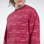 نحيف السعي الوردي طبعت myt طويلة الأكمام التستر Reebok 0NZ0F990 - Image 4