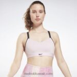 نحيف الصقيع التوت لوكس حمالة صدر رياضية متوسطة التأثير Reebok 0NZ0F876