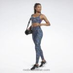 نحيف الغابة الخضراء لوكس 2.0 طماق سفاري البقع الحديثة Reebok 0NZ0F620 - Image 3