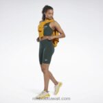 نحيف الغابة الخضراء ميل شورت مجسم بشعار الماركة Reebok 0NZ0F977 - Image 2