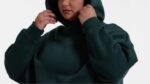 نحيف الغابة الخضراء هودي كبير الحجم معاد تدويره في الاستوديو (حجم كبير) Reebok 0NZ0F586 - Image 2