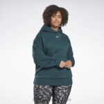 نحيف الغابة الخضراء هودي كبير الحجم معاد تدويره في الاستوديو (حجم كبير) Reebok 0NZ0F586