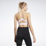 نحيف الوردي بكسل حمالة صدر رياضية جاهزة للتمارين الرياضية Reebok 0NZ0F673 - Image 3