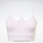 نحيف الوردي بكسل حمالة صدر رياضية جاهزة للتمارين الرياضية Reebok 0NZ0F673 - Image 6