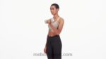 نحيف بولدر الرمادي حمالة صدر رياضية شرائط لوكس Reebok 0NZ0F996 - Image 2