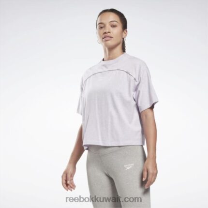 نحيف توهج الكوارتز ميل تي شيرت الأنابيب Reebok 0NZ0F851
