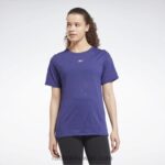 نحيف جريئة الأرجواني تي شيرت الإرهاق Reebok 0NZ0F801