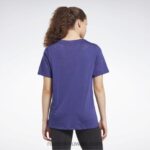 نحيف جريئة الأرجواني تي شيرت الإرهاق Reebok 0NZ0F801 - Image 3
