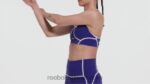 نحيف جريئة الأرجواني حمالة صدر لوكس متسابق مبطنة بالألوان Reebok 0NZ0F789 - Image 2