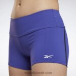 نحيف جريئة الأرجواني متحدون من خلال السراويل القصيرة مطاردة اللياقة البدنية Reebok 0NZ0F477 - Image 4