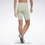 نحيف حكيم خفيف شورت مجسم بشعار الماركة Reebok 0NZ0F976 - Image 3