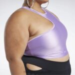 نحيف حيرة الأرجواني تانك توب قصير كتف واحد من كاردي بي (مقاس كبير) Reebok 0NZ0F461 - Image 5