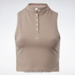 نحيف رمادي داكن تانك توب جيرسيه قطن كلاسيك (مقاس كبير) Reebok 0NZ0F764 - Image 7