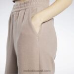 نحيف رمادي داكن سروال واسع الساق عكسي الصوف الكلاسيكي Reebok 0NZ0F259 - Image 7