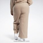 نحيف رمادي داكن كلاسيك بنطلون واسع الساق من الصوف العكسي (حجم كبير) Reebok 0NZ0F819 - Image 3