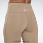 نحيف رمادي داكن كولون لوكس بخصر مرتفع Reebok 0NZ0F417 - Image 4