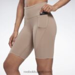 نحيف رمادي داكن لوكس شورت دراجة مرتفع Reebok 0NZ0F556 - Image 4