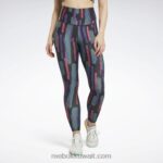 نحيف شبه وردي فخور الجوارب المطبوعة كل انحاء myt Reebok 0NZ0F539