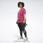 نحيف شبه وردي فخور تي شيرت نضوب (حجم كبير) Reebok 0NZ0F680 - Image 2