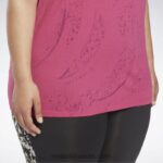 نحيف شبه وردي فخور تي شيرت نضوب (حجم كبير) Reebok 0NZ0F680 - Image 5