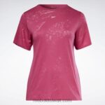 نحيف شبه وردي فخور تي شيرت نضوب (حجم كبير) Reebok 0NZ0F680 - Image 6