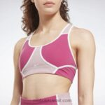 نحيف شبه وردي فخور حمالة صدر لوكس متسابق مبطنة بالألوان Reebok 0NZ0F694 - Image 4