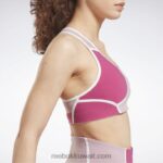 نحيف شبه وردي فخور حمالة صدر لوكس متسابق مبطنة بالألوان Reebok 0NZ0F694 - Image 5