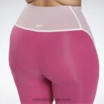 نحيف شبه وردي فخور كولون لوكس بخصر مرتفع (قياس كبير) Reebok 0NZ0F651 - Image 4