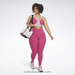 نحيف شبه وردي فخور كولون لوكس عالي الخصر (حجم كبير) Reebok 0NZ0F831 - Image 2