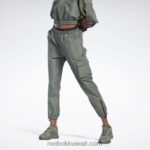 نحيف صياد الأخضر بنطلون كاردي ب Reebok 0NZ0F936