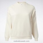 نحيف غير مصبوغ كنزة صباغة طبيعية كلاسيكية (حجم كبير) Reebok 0NZ0F904 - Image 7