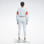 نحيف فريش بلو f17-r فيكتوريا بيكهام سويت شيرت برسومات Reebok 0NZ0F543 - Image 3