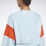 نحيف فريش بلو f17-r فيكتوريا بيكهام سويت شيرت برسومات Reebok 0NZ0F543 - Image 5
