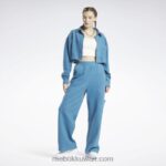 نحيف فولاذي أزرق s23-r سروال واسع الساق عكسي الصوف الكلاسيكي Reebok 0NZ0F524 - Image 2