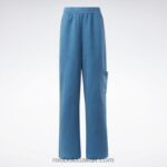 نحيف فولاذي أزرق s23-r سروال واسع الساق عكسي الصوف الكلاسيكي Reebok 0NZ0F524 - Image 8