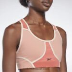 نحيف كانيون كورال حمالة صدر لوكس متسابق مبطنة بالألوان Reebok 0NZ0F971 - Image 4