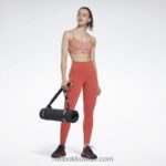 نحيف كانيون كورال لوكس حمالة صدر رياضية حديثة بطبعة سفاري Reebok 0NZ0F813 - Image 2