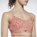 نحيف كانيون كورال لوكس حمالة صدر رياضية حديثة بطبعة سفاري Reebok 0NZ0F813 - Image 4