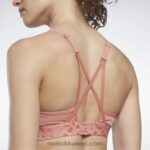 نحيف كانيون كورال لوكس حمالة صدر رياضية حديثة بطبعة سفاري Reebok 0NZ0F813 - Image 5