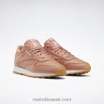 نحيف كانيون كورال ميل / فتور أبيض أحذية جلدية كلاسيكية Reebok 0NZ0F420 - Image 3