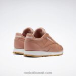 نحيف كانيون كورال ميل / فتور أبيض أحذية جلدية كلاسيكية Reebok 0NZ0F420 - Image 4