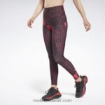 نحيف كستنائي طماق لوكس عالية الارتفاع Reebok 0NZ0F981