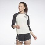 نحيف كلاسيكي أبيض تي شيرت بيسبول جاهز للتمرين Reebok 0NZ0F604