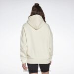 نحيف كلاسيكي أبيض لوكس هوديي كبير الحجم Reebok 0NZ0F370 - Image 4