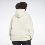 نحيف كلاسيكي أبيض هودي كبير الحجم معاد تدويره في الاستوديو (حجم كبير) Reebok 0NZ0F828 - Image 3